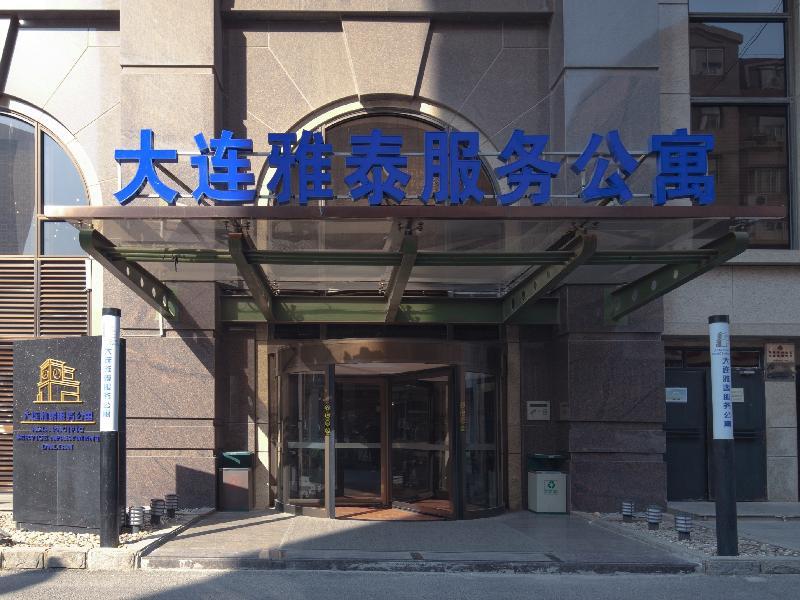Dalian Asia Pacific Service Apartment Exteriör bild